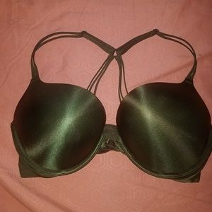 Bombshell plunge racerback bra